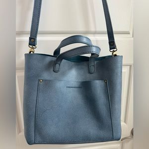 NEW Portland Leather Medium Crossbody Tote Indigo *Not on PLG!*